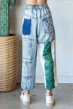 Load image into Gallery viewer, Oli &amp; Hali - WASHED DISTRESSED PATCHWROK DENIM JEANS
