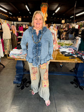 Load image into Gallery viewer, A Rare Bird - Denim Ruffle Top
