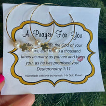 Load image into Gallery viewer, A Prayer For You Pearl Earrings

