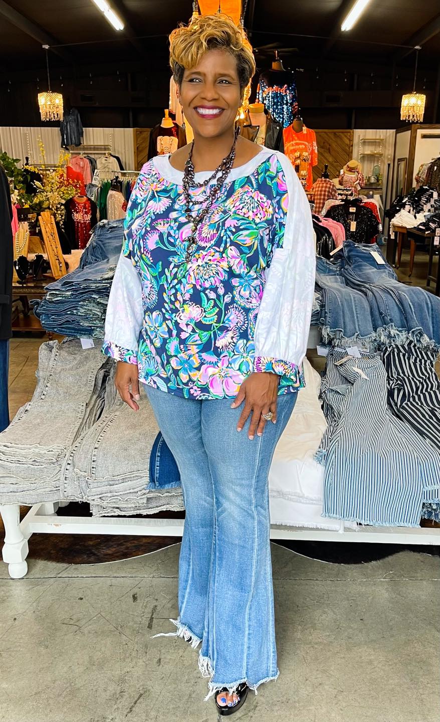 HC Southern Floral Pullover