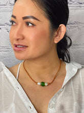 Load image into Gallery viewer, HC 3 Bead Angel Freshwater Pearl &amp; Sea Glass
