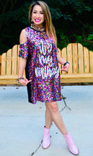 Load image into Gallery viewer, It&#39;s My Birthday Multi Color Sequin  Dress
